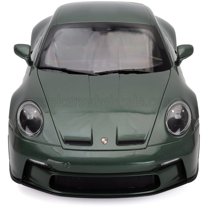 NOREV PORSCHE 911 992 S/T COUPE 2023 - MALACHITE GREEN 1/12