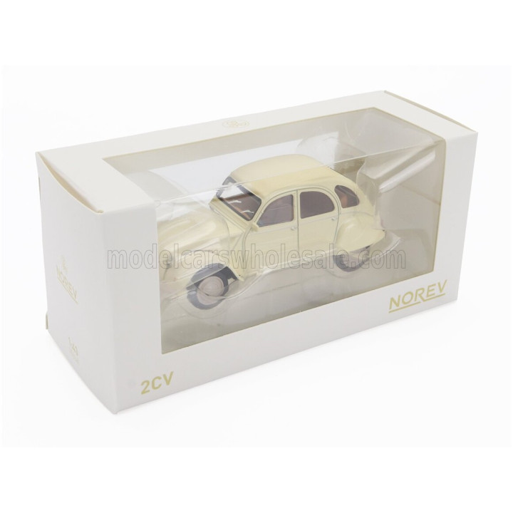 NOREV CITROEN 2CV 1978 - BEIGE 1/43