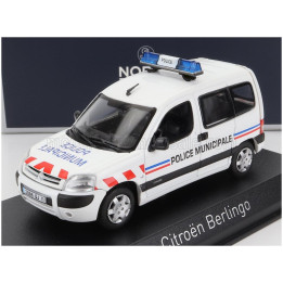 NOREV CITROEN BERLINGO POLICE MUNICIPALE 2004 - WHITE 1/43