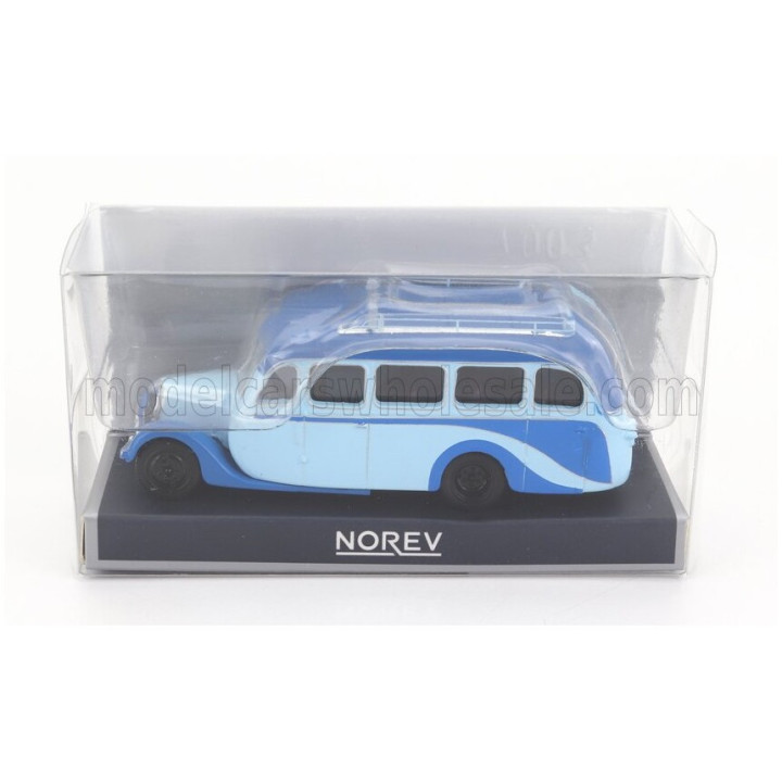 NOREV CITROEN U23 AUTOBUS 1947 - 2 TONE BLUE 1/87