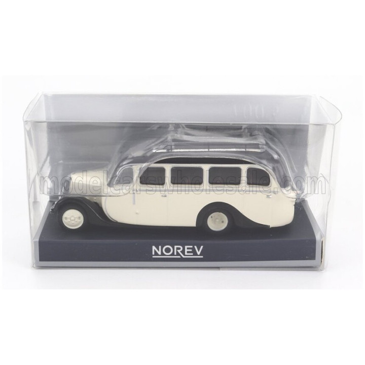 NOREV CITROEN U23 AUTOBUS 1947 - CREAM BLACK 1/87