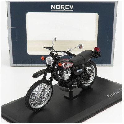 NOREV YAMAHA XT500 1988 - BLACK SILVER 1/18