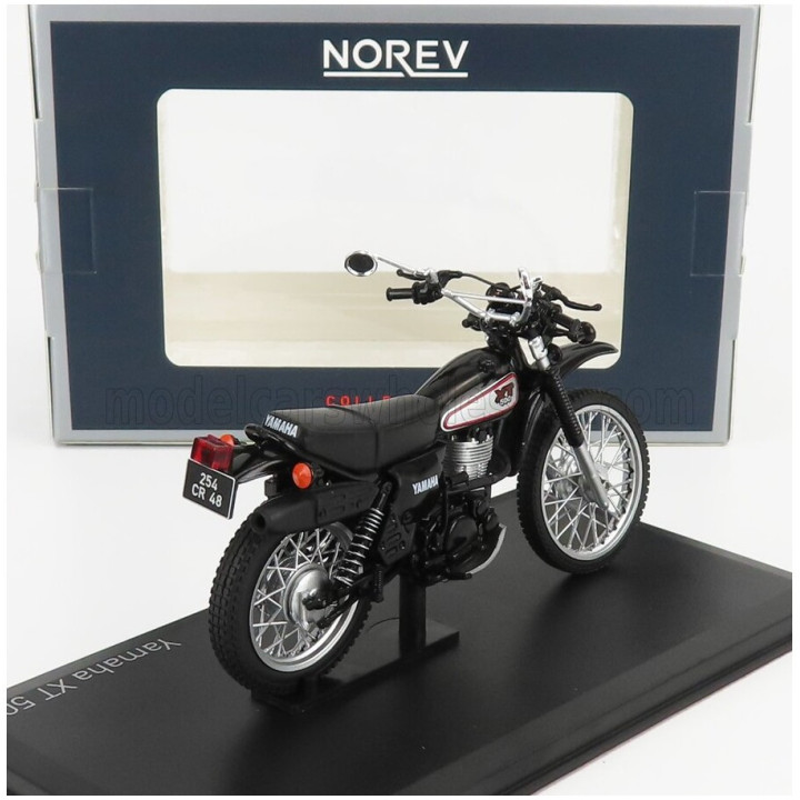 NOREV YAMAHA XT500 1988 - BLACK SILVER 1/18