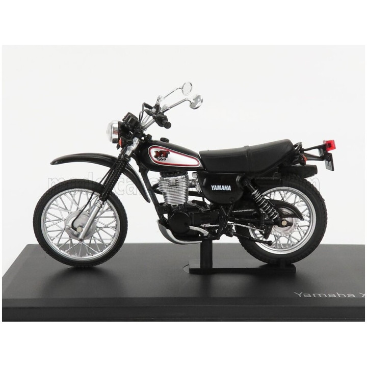 NOREV YAMAHA XT500 1988 - BLACK SILVER 1/18