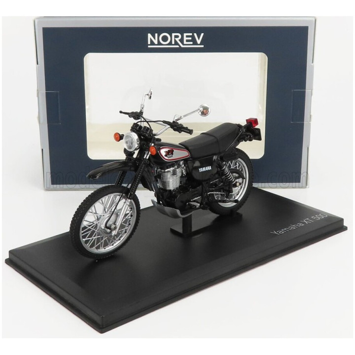 NOREV YAMAHA XT500 1988 - BLACK SILVER 1/18