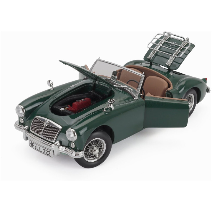 NOREV MG MGA ROADSTER SPIDER 1955 - BRITISH RACING GREEN 1/18