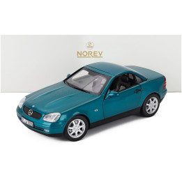 NOREV MERCEDES BENZ SLK-CLASS SLK350 CABRIOLET SPIDER 1996 - GREEN 1/18