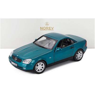 NOREV MERCEDES BENZ SLK-CLASS SLK350 CABRIOLET SPIDER 1996 - GREEN 1/18