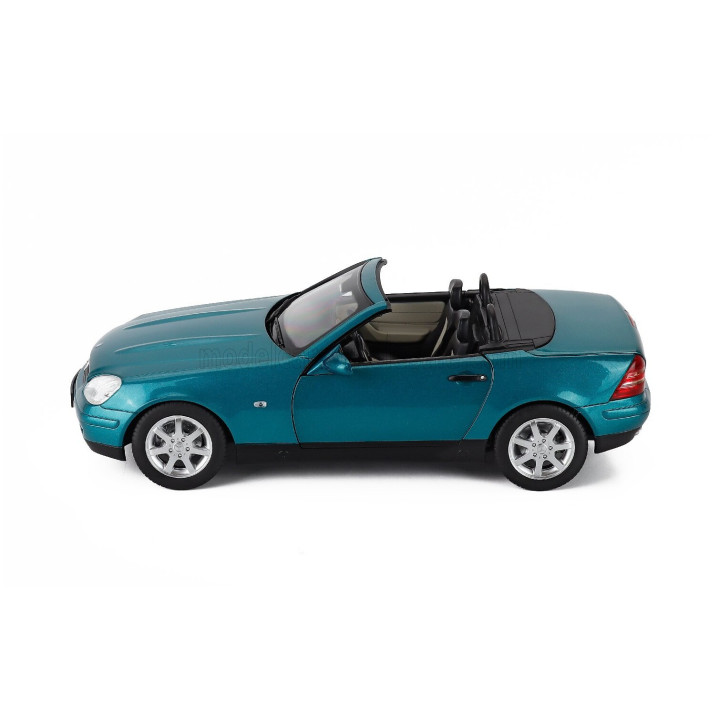 NOREV MERCEDES BENZ SLK-CLASS SLK350 CABRIOLET SPIDER 1996 - GREEN 1/18