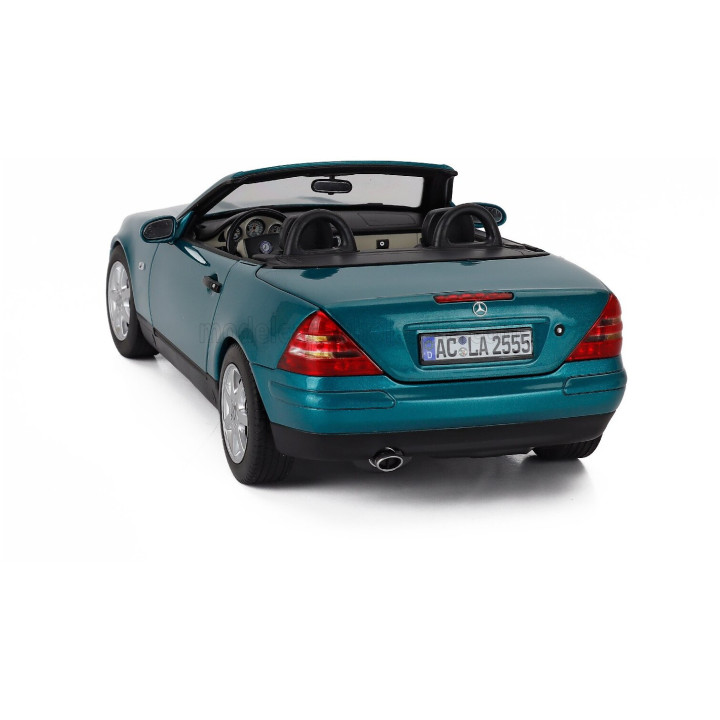 NOREV MERCEDES BENZ SLK-CLASS SLK350 CABRIOLET SPIDER 1996 - GREEN 1/18
