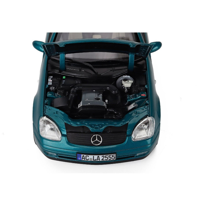 NOREV MERCEDES BENZ SLK-CLASS SLK350 CABRIOLET SPIDER 1996 - GREEN 1/18