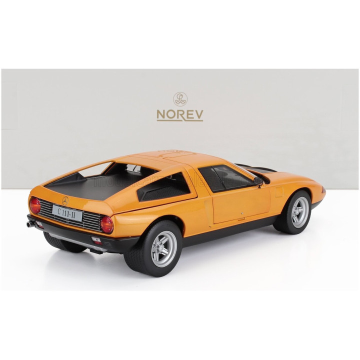 NOREV MERCEDES BENZ C111-II 1970 - ORANGE 1/18