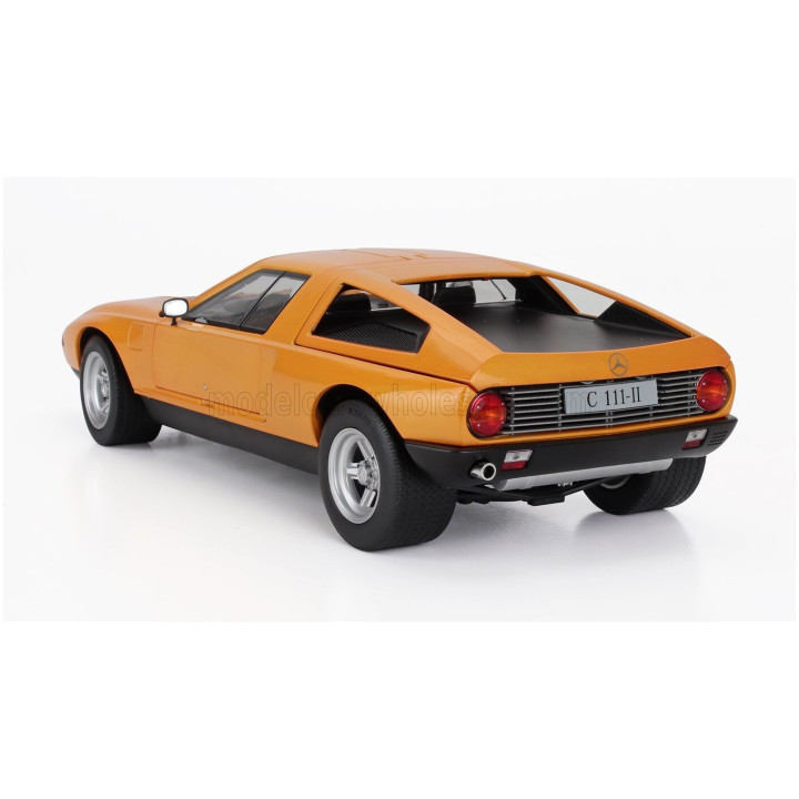 NOREV MERCEDES BENZ C111-II 1970 - ORANGE 1/18