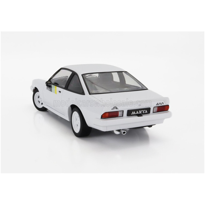NOREV OPEL MANTA B400 1982 - WHITE 1/18