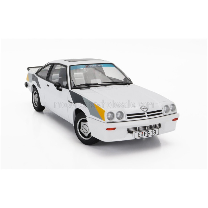 NOREV OPEL MANTA B 1984 - IRMSCHER MANTA - THE MOVIE FRED - WHITE 1/18