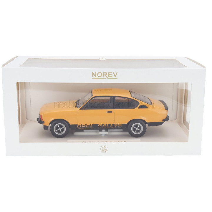 NOREV OPEL KADETT E RALLY 2.0 1977 - OCHRE 1/18