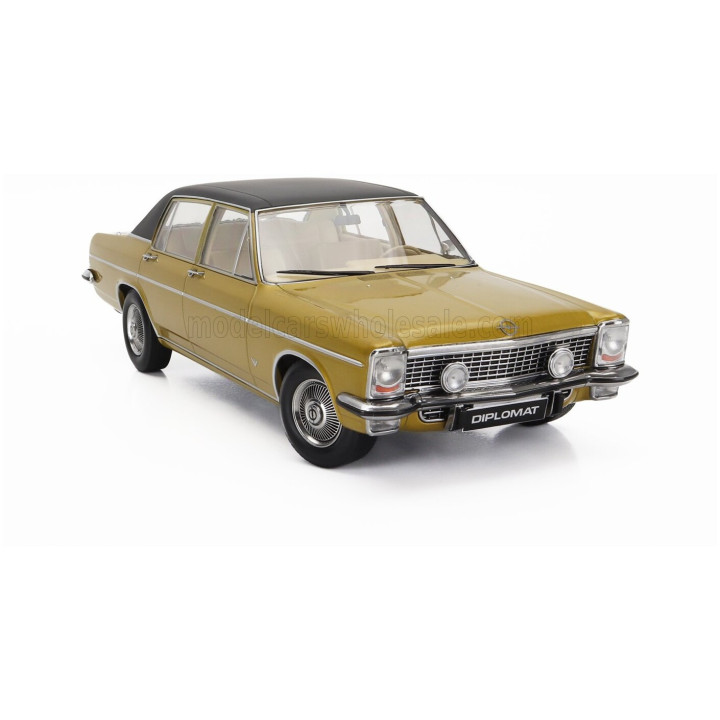 NOREV OPEL DIPLOMAT V8 1969 - GOLD BLACK 1/18