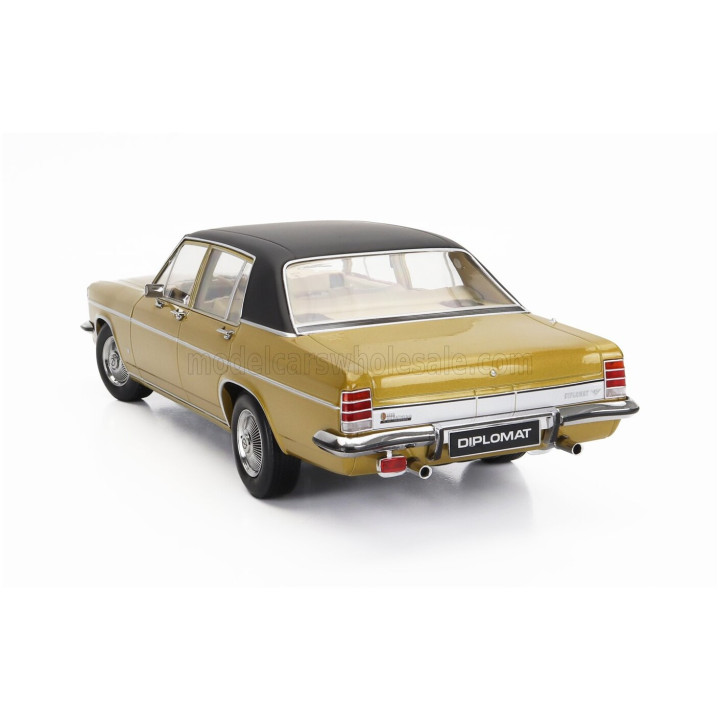 NOREV OPEL DIPLOMAT V8 1969 - GOLD BLACK 1/18