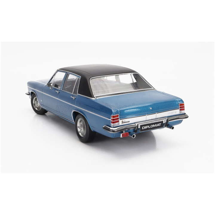 NOREV OPEL DIPLOMAT V8 1969 - BLUE BLACK 1/18