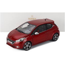 NOREV PEUGEOT 208 GTI 2013 - RUBIS RED MET 1/18