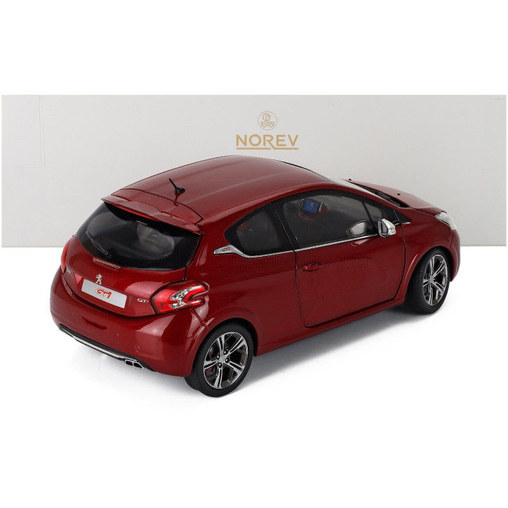 NOREV PEUGEOT 208 GTI 2013 - RUBIS RED MET 1/18