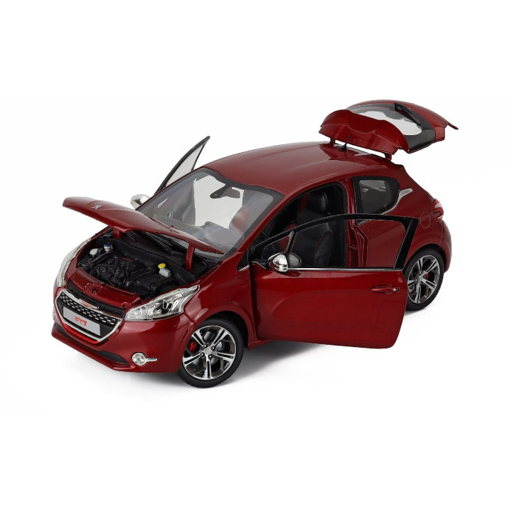 NOREV PEUGEOT 208 GTI 2013 - RUBIS RED MET 1/18