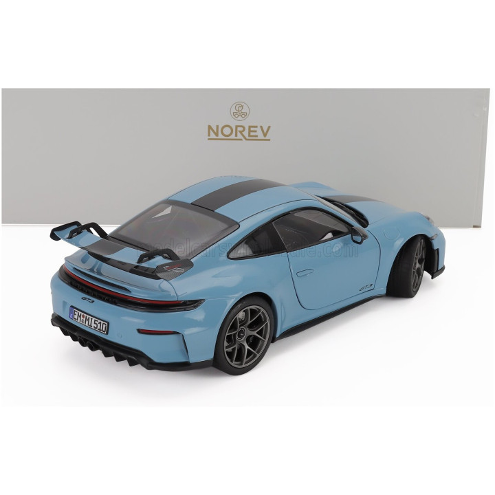 NOREV PORSCHE 911 992 GT3 WEISSACH PACKAGE COUPE 2025 - LIGHT BLUE 1/18