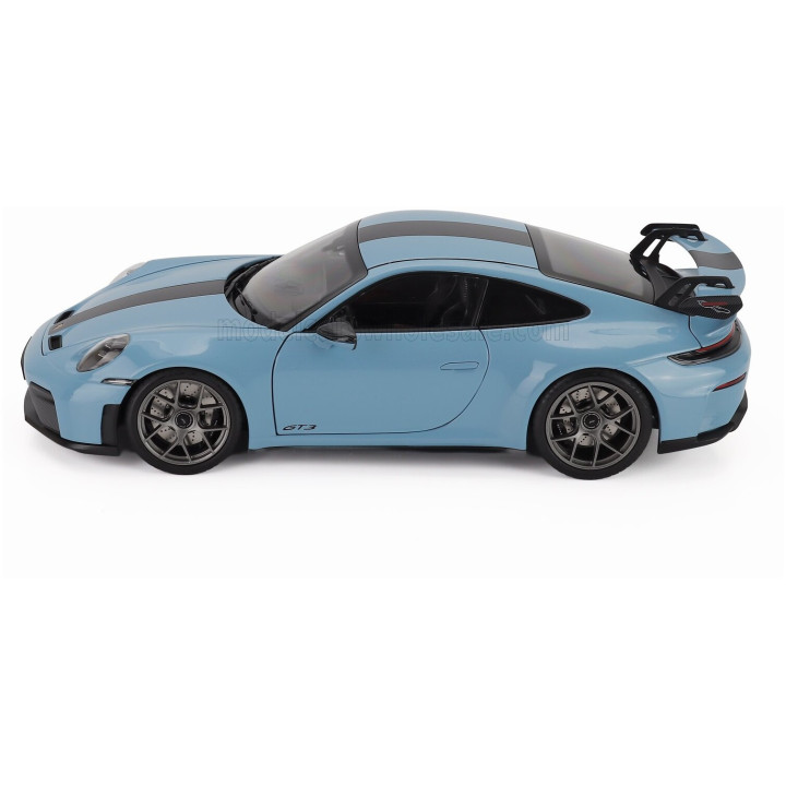 NOREV PORSCHE 911 992 GT3 WEISSACH PACKAGE COUPE 2025 - LIGHT BLUE 1/18