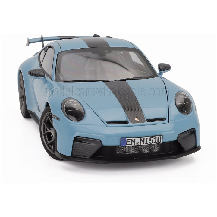 NOREV PORSCHE 911 992 GT3 WEISSACH PACKAGE COUPE 2025 - LIGHT BLUE 1/18