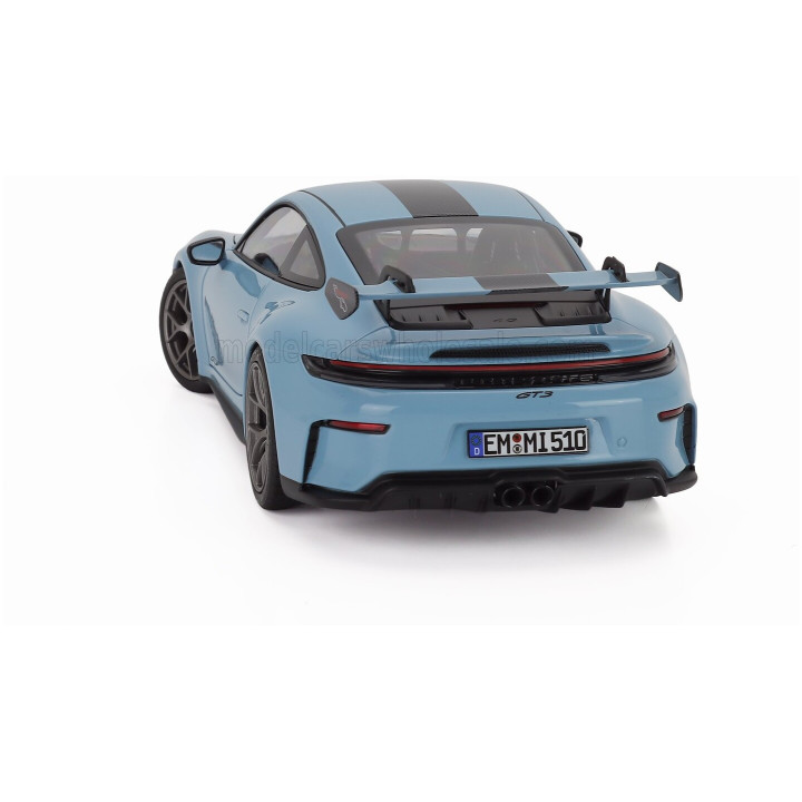 NOREV PORSCHE 911 992 GT3 WEISSACH PACKAGE COUPE 2025 - LIGHT BLUE 1/18