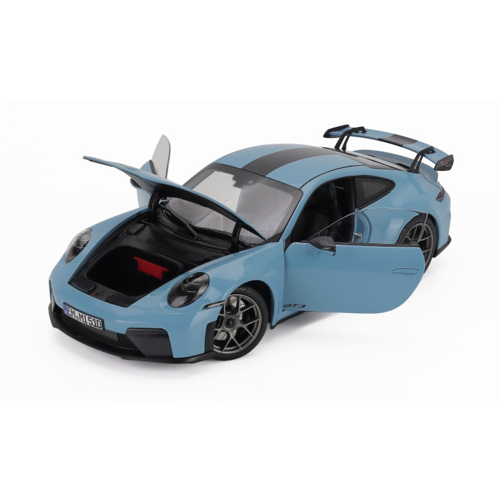 NOREV PORSCHE 911 992 GT3 WEISSACH PACKAGE COUPE 2025 - LIGHT BLUE 1/18