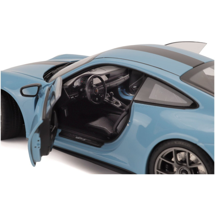 NOREV PORSCHE 911 992 GT3 WEISSACH PACKAGE COUPE 2025 - LIGHT BLUE 1/18