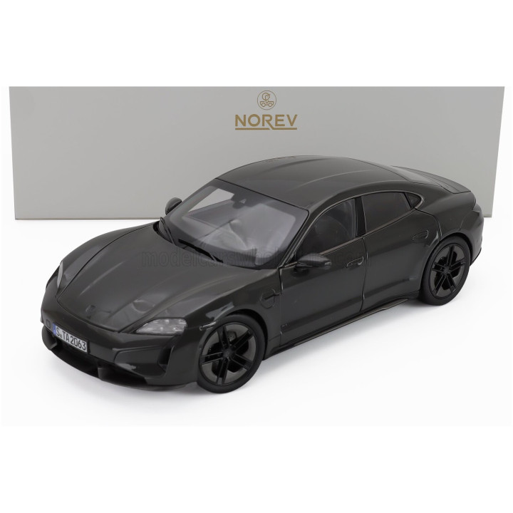 NOREV PORSCHE TAYCAN TURBO S 2024 - GREY MET 1/18