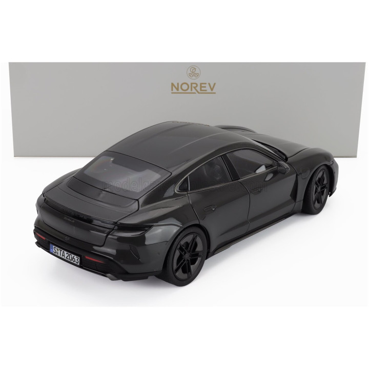 NOREV PORSCHE TAYCAN TURBO S 2024 - GREY MET 1/18