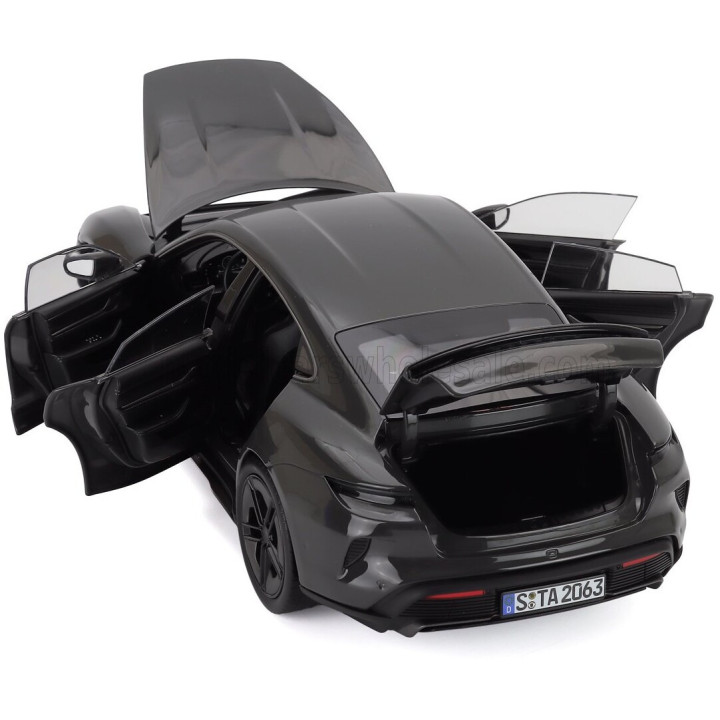 NOREV PORSCHE TAYCAN TURBO S 2024 - GREY MET 1/18