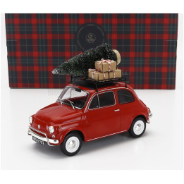 NOREV FIAT 500L 1968 - CHRISTMAS EDITION - RED 1/18