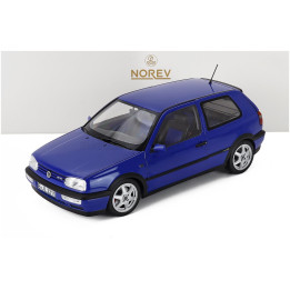 NOREV VOLKSWAGEN GOLF III GTi 1994 - JAZZ BLUE 1/18