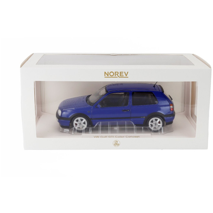 NOREV VOLKSWAGEN GOLF III GTi 1994 - JAZZ BLUE 1/18