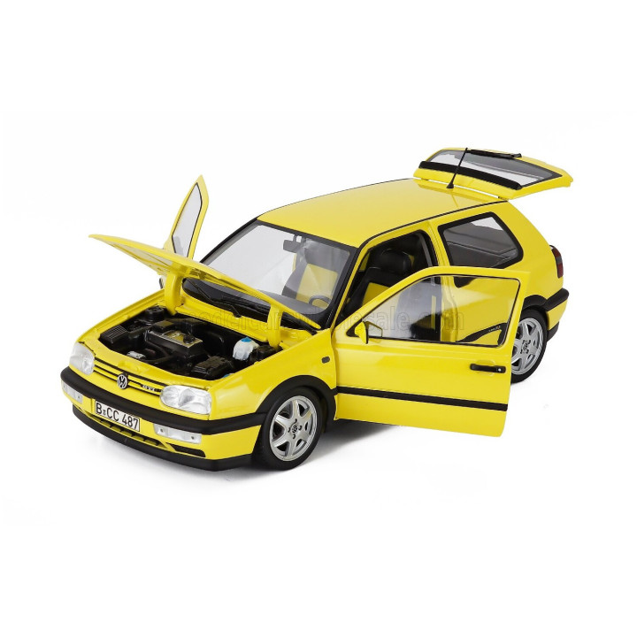 NOREV VOLKSWAGEN GOLF III GTi 1994 - YELLOW 1/18