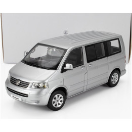 NOREV VOLKSWAGEN T5 MULTIVAN MINIBUS 2003 - SILVER 1/18
