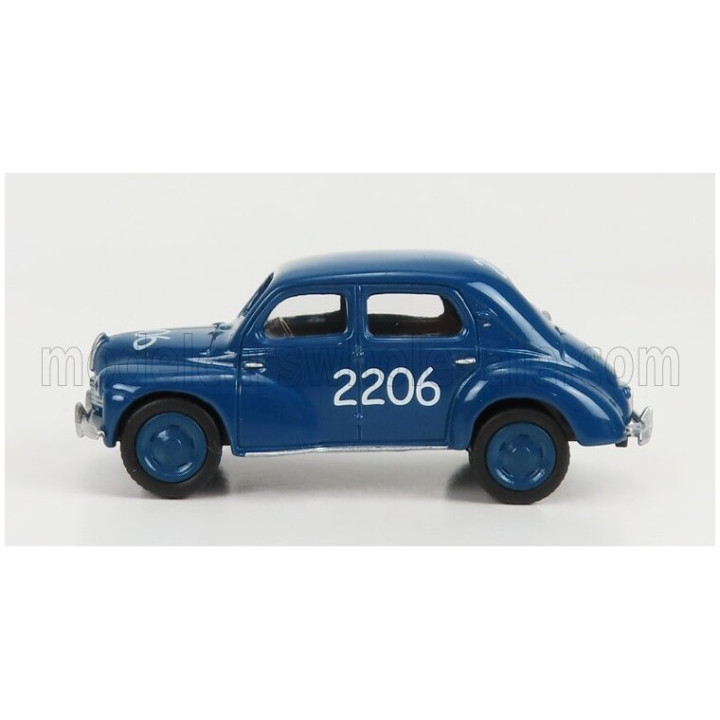 NOREV RENAULT 4CV N 2206 MILLE MIGLIA 1954 - BLUE 1/64