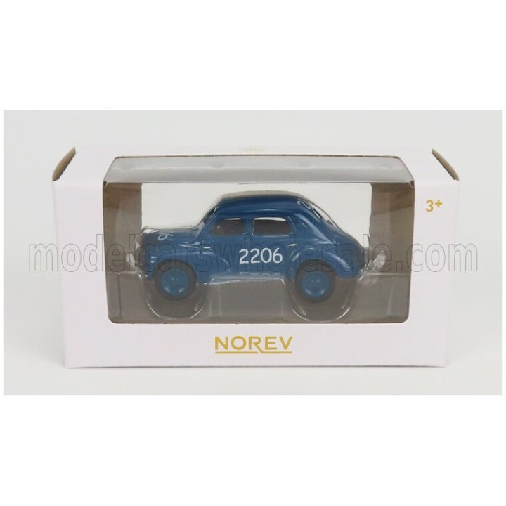 NOREV RENAULT 4CV N 2206 MILLE MIGLIA 1954 - BLUE 1/64