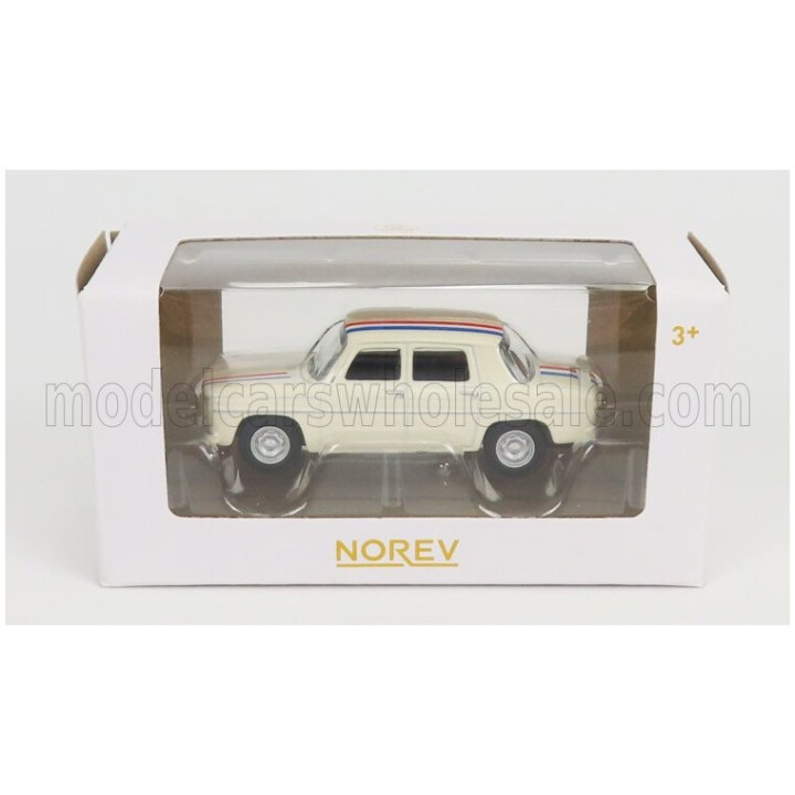 NOREV RENAULT R8 GORDINI 1968 - WHITE 1/64