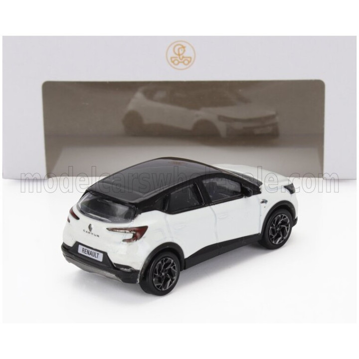 NOREV RENAULT CAPTUR ESPRIT ALPINE 2024 - WHITE BLACK 1/64
