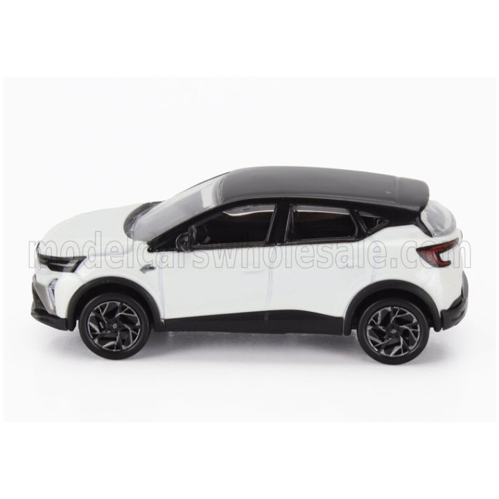 NOREV RENAULT CAPTUR ESPRIT ALPINE 2024 - WHITE BLACK 1/64