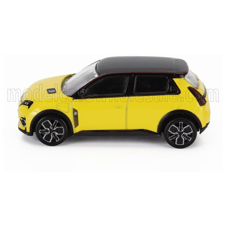 NOREV RENAULT R5 E-TECH FULL ELECTRIC 2024 - POP YELLOW BLACK 1/64
