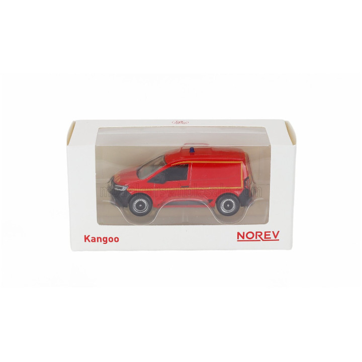 NOREV RENAULT KANGOO VAN SAPEURS POMPIERS 2023 - RED 1/64
