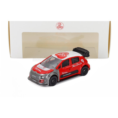 NOREV CITROEN C3 WRC ABU DHABI RALLY SEASON 2017 - RED WHITE 1/64