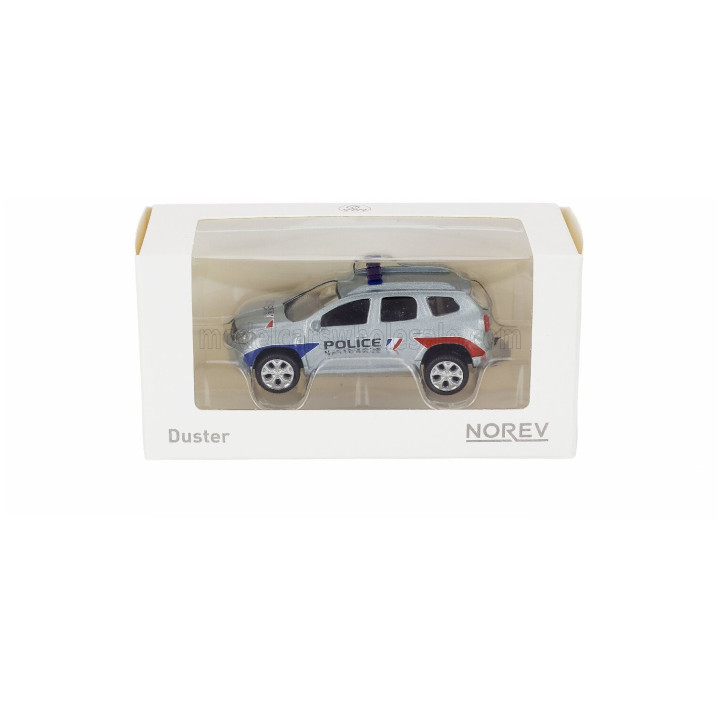NOREV DACIA DUSTER POLICE NATIONALE 2010 - GREY 1/64