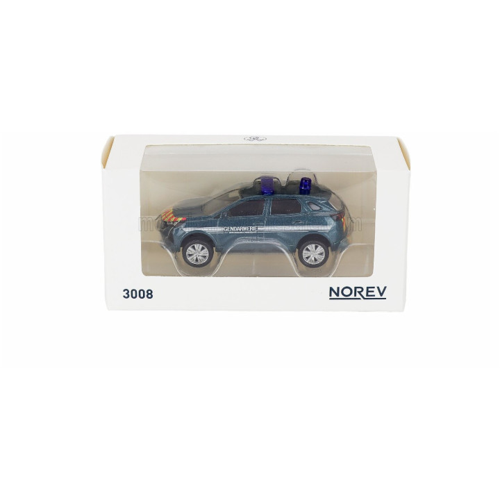 NOREV PEUGEOT 3008 GENDARMERIE 2020 - LIGHT BLUE 1/64
